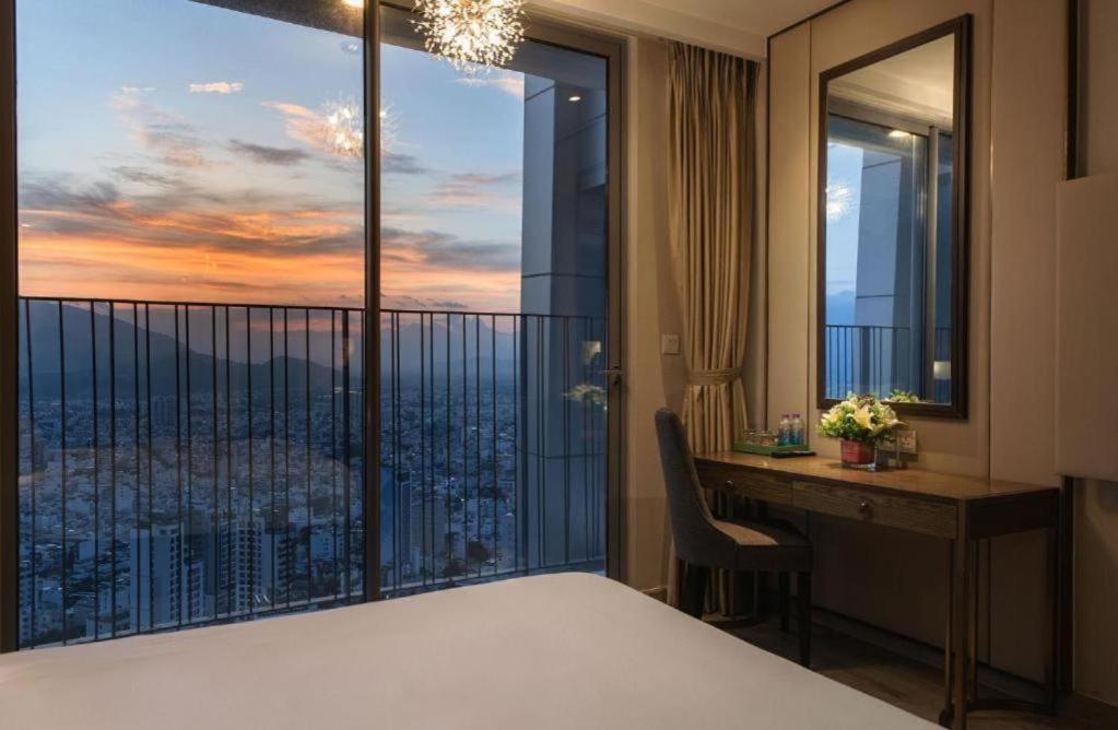 Panorama Sky Blue Nha Trang Aparthotel Exterior foto